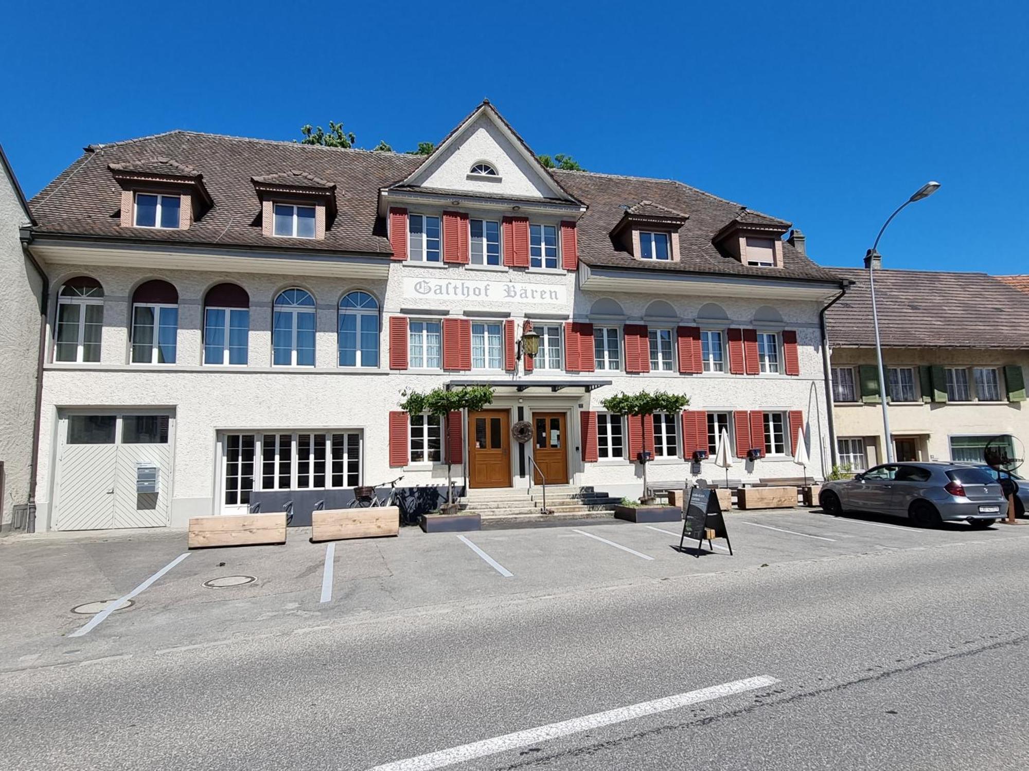 Gasthof Baeren Schinznach Dorf Luaran gambar
